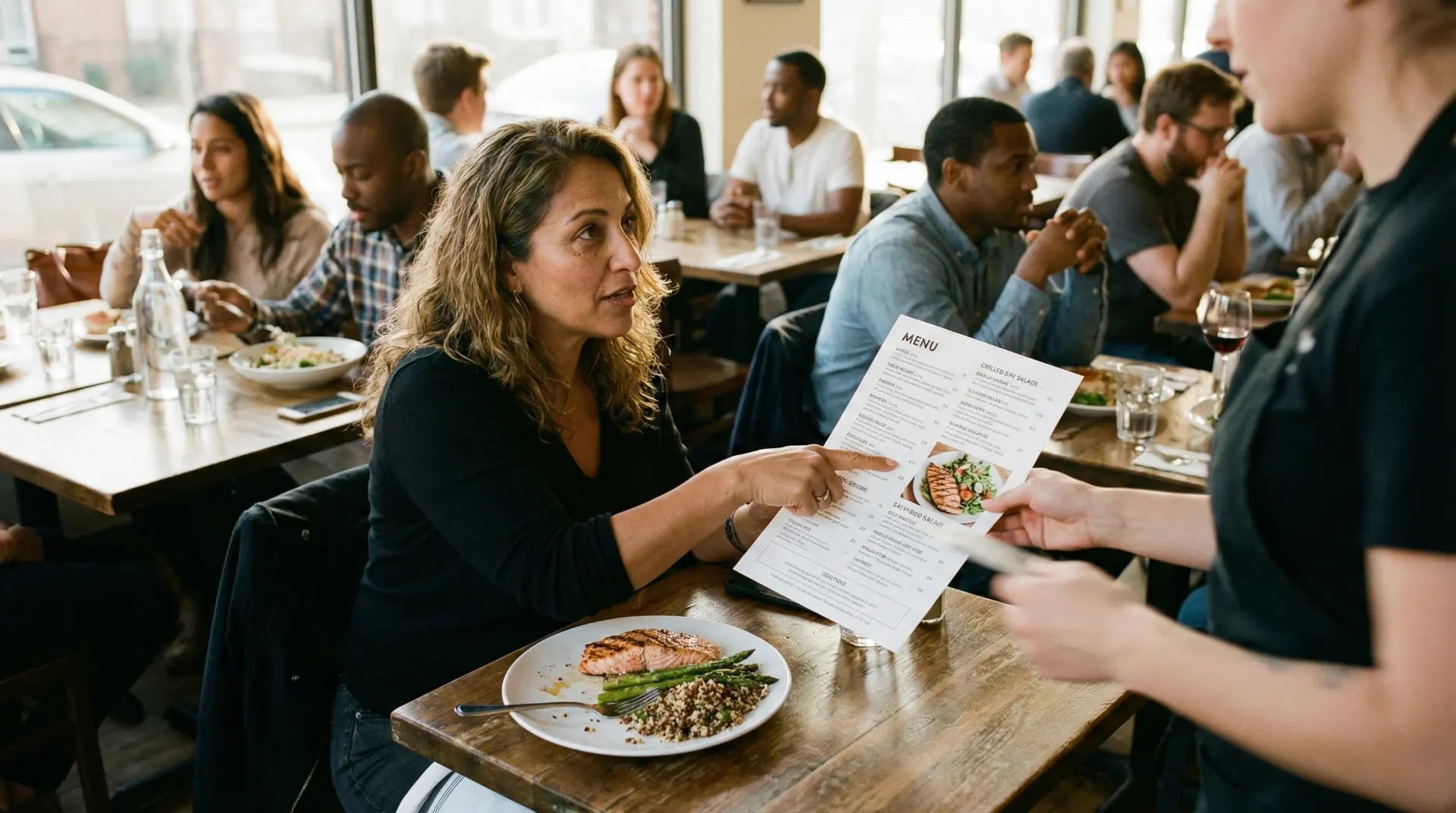 El Sistema para Comer Lo Que Quieras Fuera de Casa sin Arruinar tu Dieta