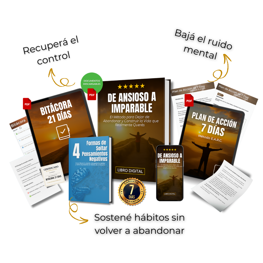 De Ansioso a Imparable en 21 días.